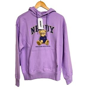 New‎ Nerdy Clever Neddy Pullover Hoodie Sweater